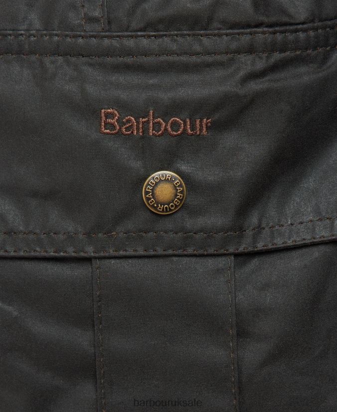 Belted Beadnell Waxed Jacket Barbour Women R08LB61394 Clothing Rustic/Classic