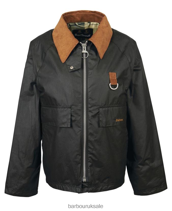 Eddleston Waxed Jacket Barbour Women R08LB61383 Clothing Archive Olive/Ancient
