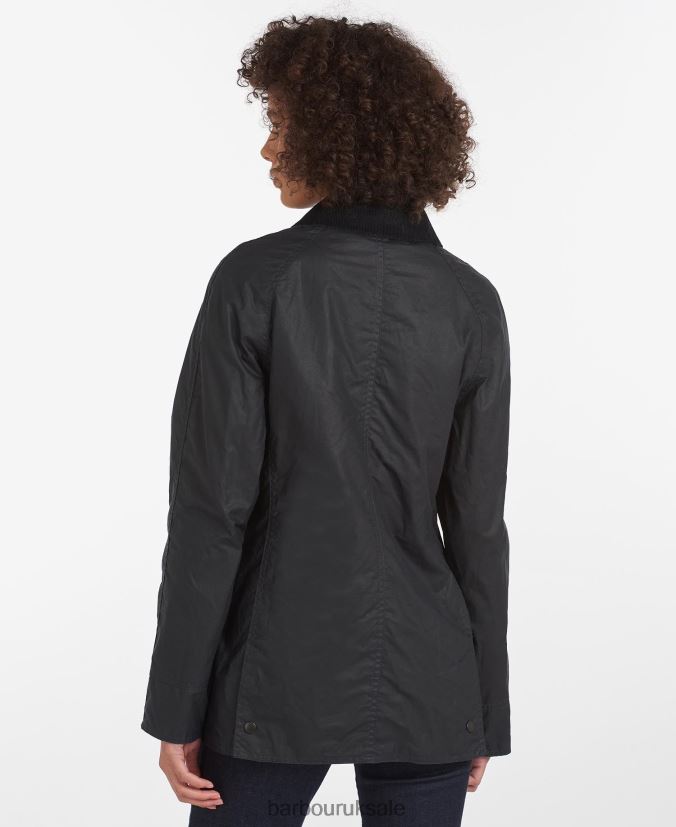 Lightweight Beadnell Waxed Cotton Jacket Barbour Women R08LB61378 Clothing Archive Olive
