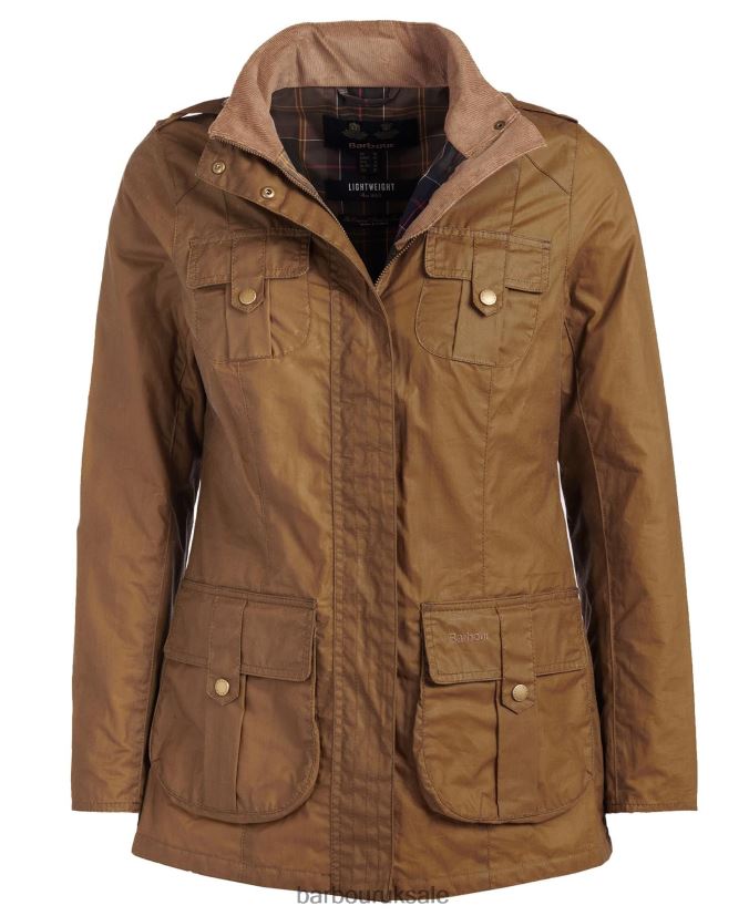 Lightweight Defence Waxed Cotton Jacket Barbour Women R08LB61388 Clothing Royal Navy/Classic
