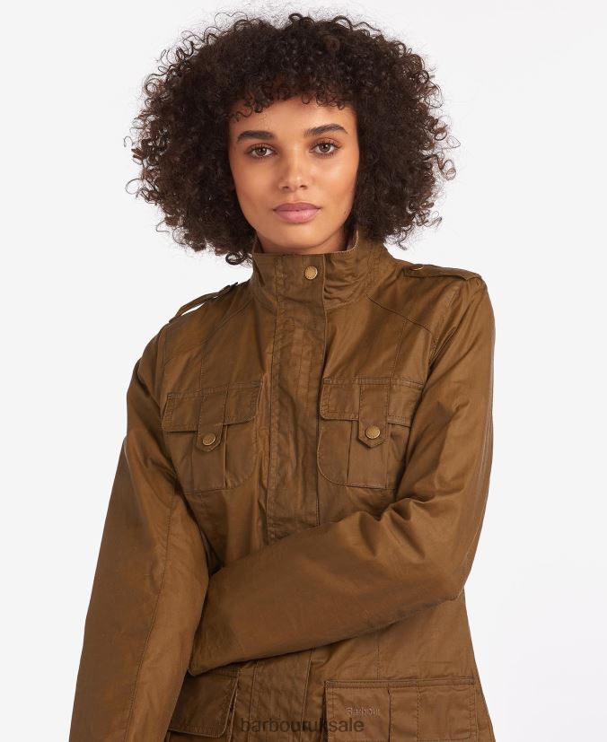 Lightweight Defence Waxed Cotton Jacket Barbour Women R08LB61388 Clothing Royal Navy/Classic