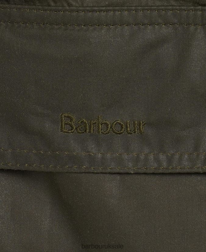 Lightweight Durham Waxed Cotton Jacket Barbour Women R08LB61369 Clothing Archive Olive