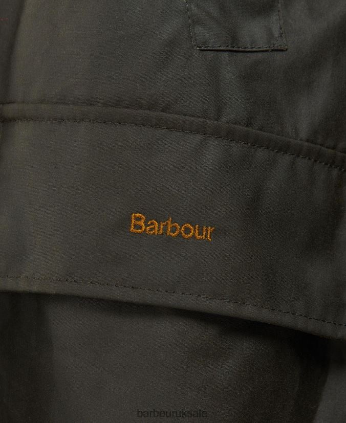 Petiver Wax Jacket Barbour x House of Hackney Women R08LB61374 Clothing Sand/Limerence/Sky