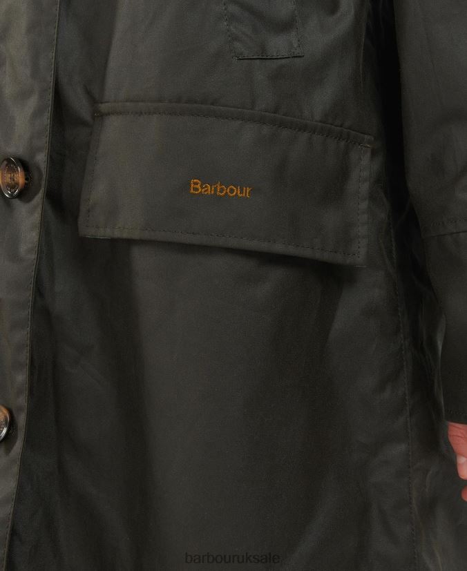 Petiver Wax Jacket Barbour x House of Hackney Women R08LB61374 Clothing Sand/Limerence/Sky