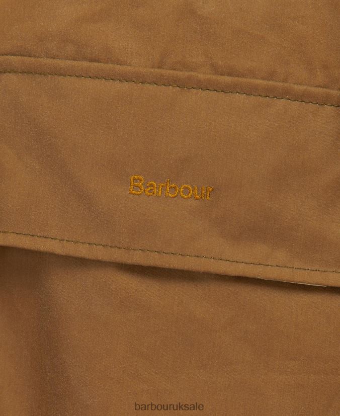 Petiver Wax Jacket Barbour x House of Hackney Women R08LB61382 Clothing Sand/Limerence/Sky