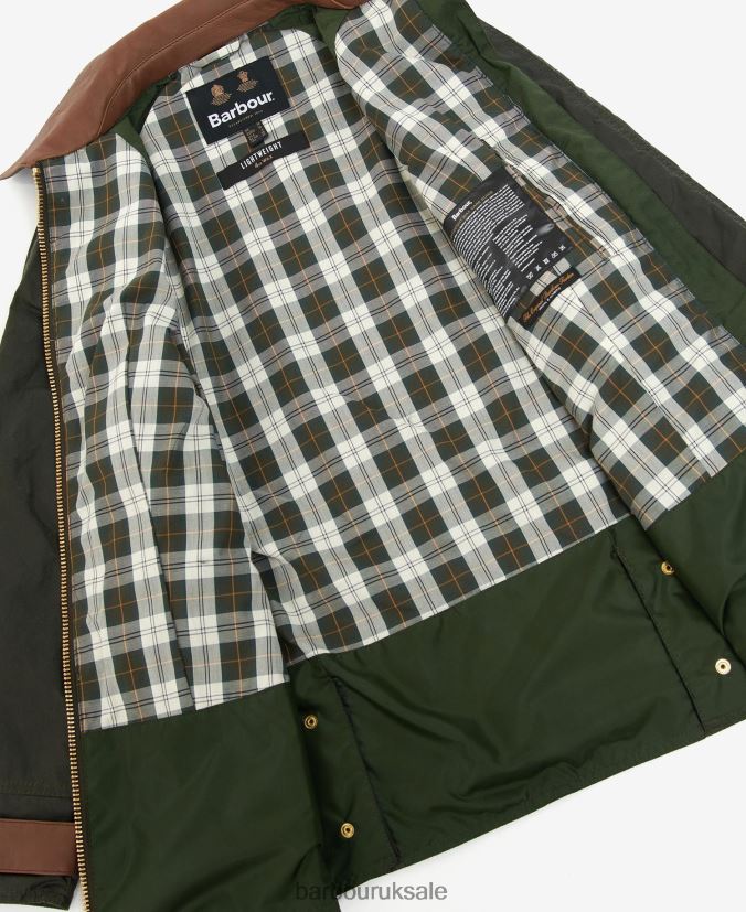 Premium Beadnell Waxed Jacket Barbour Women R08LB61387 Clothing Archive Olive/Ancient