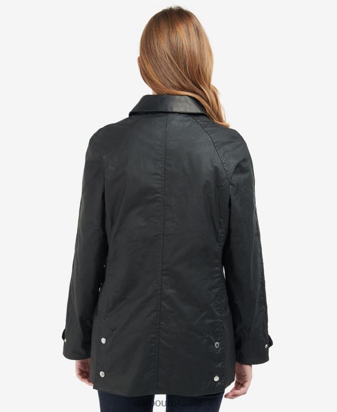 Premium Beadnell Waxed Jacket Barbour Women R08LB61392 Clothing Archive Olive/Ancient