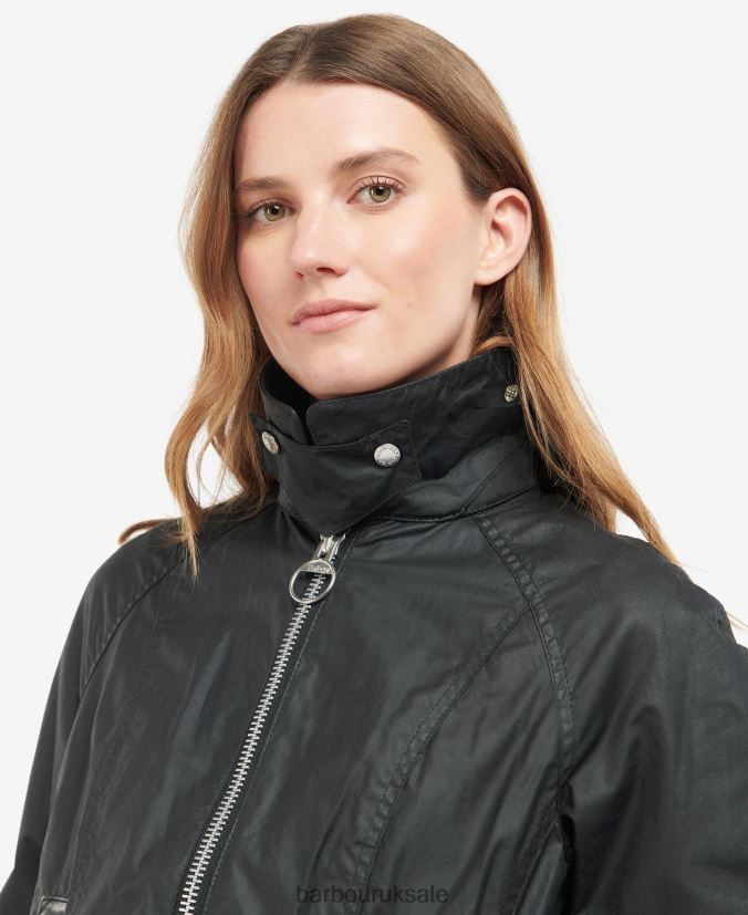 Premium Beadnell Waxed Jacket Barbour Women R08LB61392 Clothing Archive Olive/Ancient