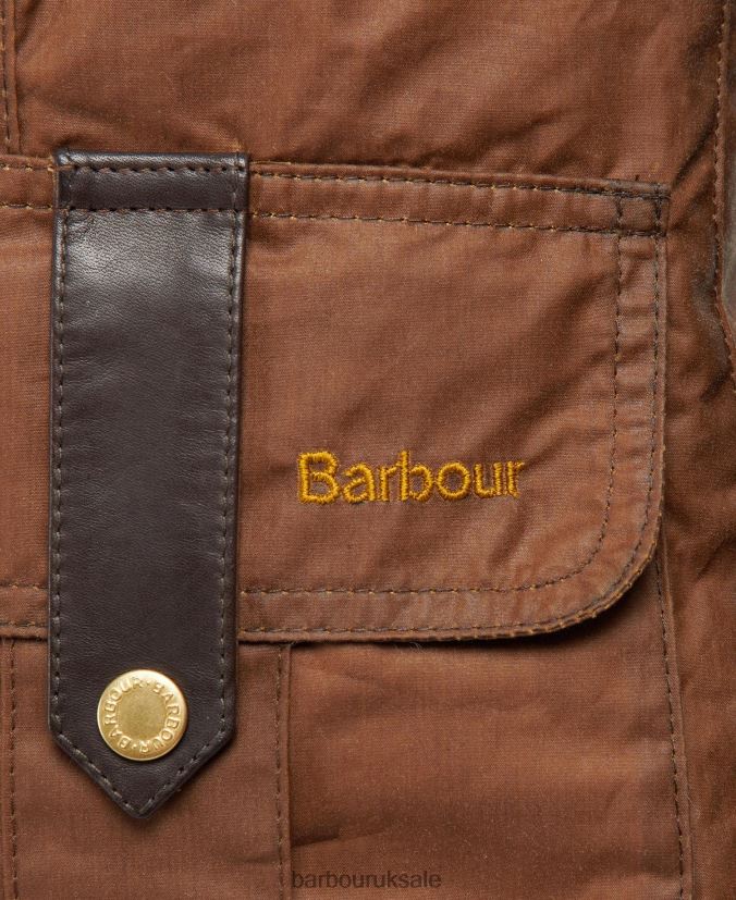 Premium Defence Waxed Jacket Barbour Women R08LB61377 Clothing Archive Olive/Ancient