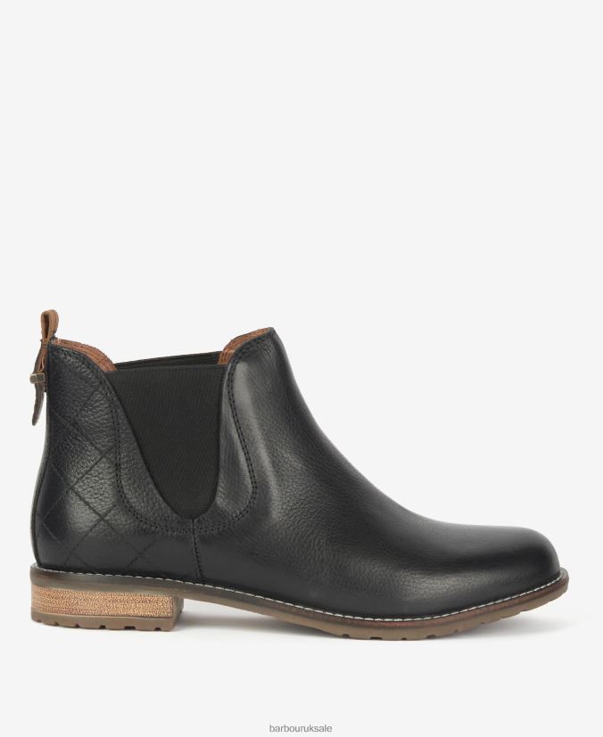 Camelia Diamond-Quilted Chelsea Boots Barbour Women R08LB62089 Footwear Classic Black
